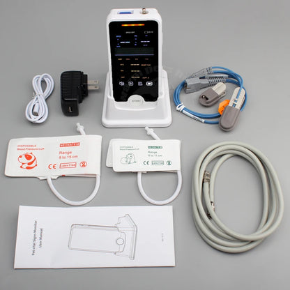 Vet Animal Dog Cat Monitor Sphygmometer Handheld NIBP SPO2 Function Patient Monitor Veterinary Equipment Machine